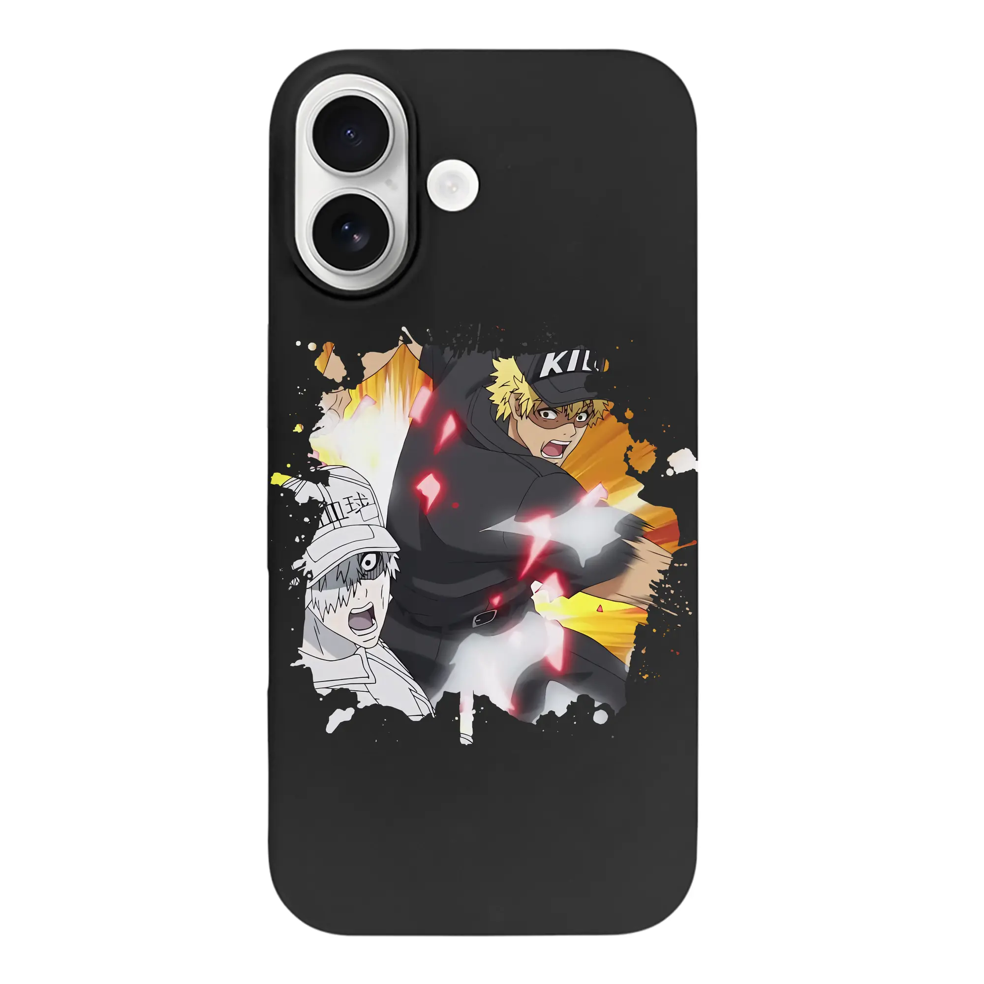 はたらく細胞 グッズ,キラーT細胞 - iPhone 17 シリーズ シリコンケース 薄型 耐衝撃 指紋防止 ソフトタッチカバー 精密フィット 傷防止 保護ケース iPhone 17/17 Air/17 Pro/17 Pro Max 対応